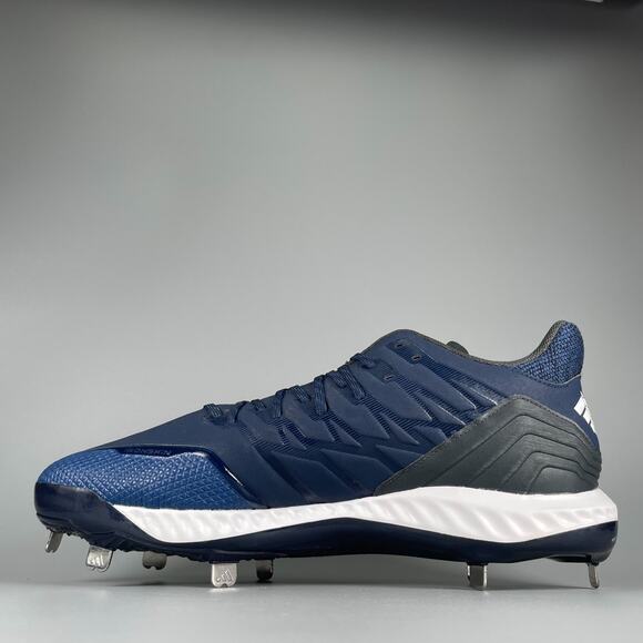 Adidas Icon Bounce Men\'s Size 14 Blue White Athletic Sneakers Baseball Cleat NEW main image 5